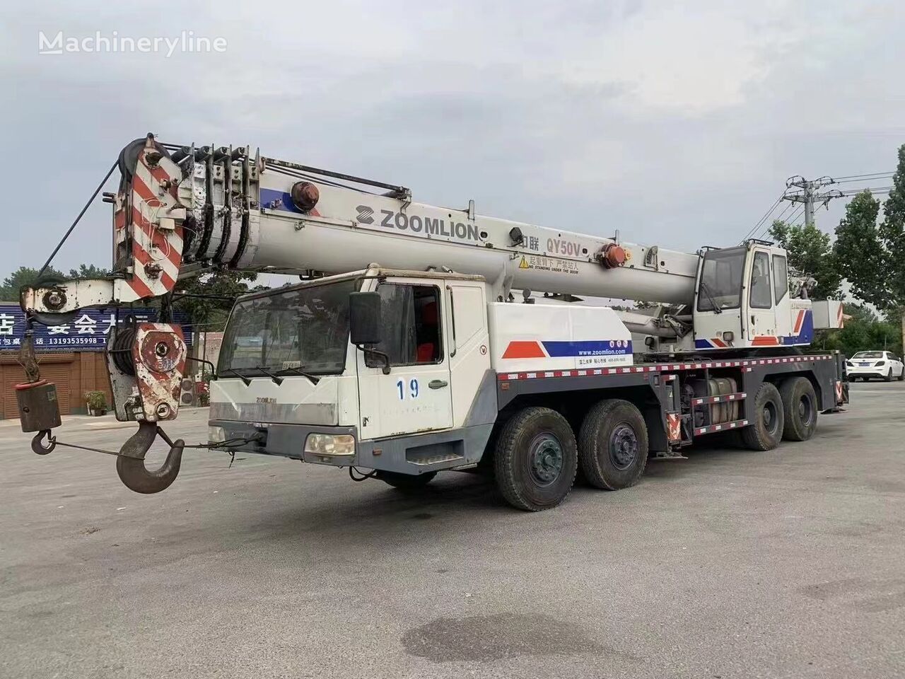 автокран Zoomlion QY50V 50ton truck crane