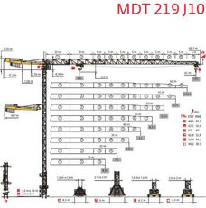 башенный кран Potain MDT 219 J10