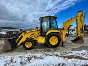 экскаватор-погрузчик Komatsu WB97R, JOYSTICK