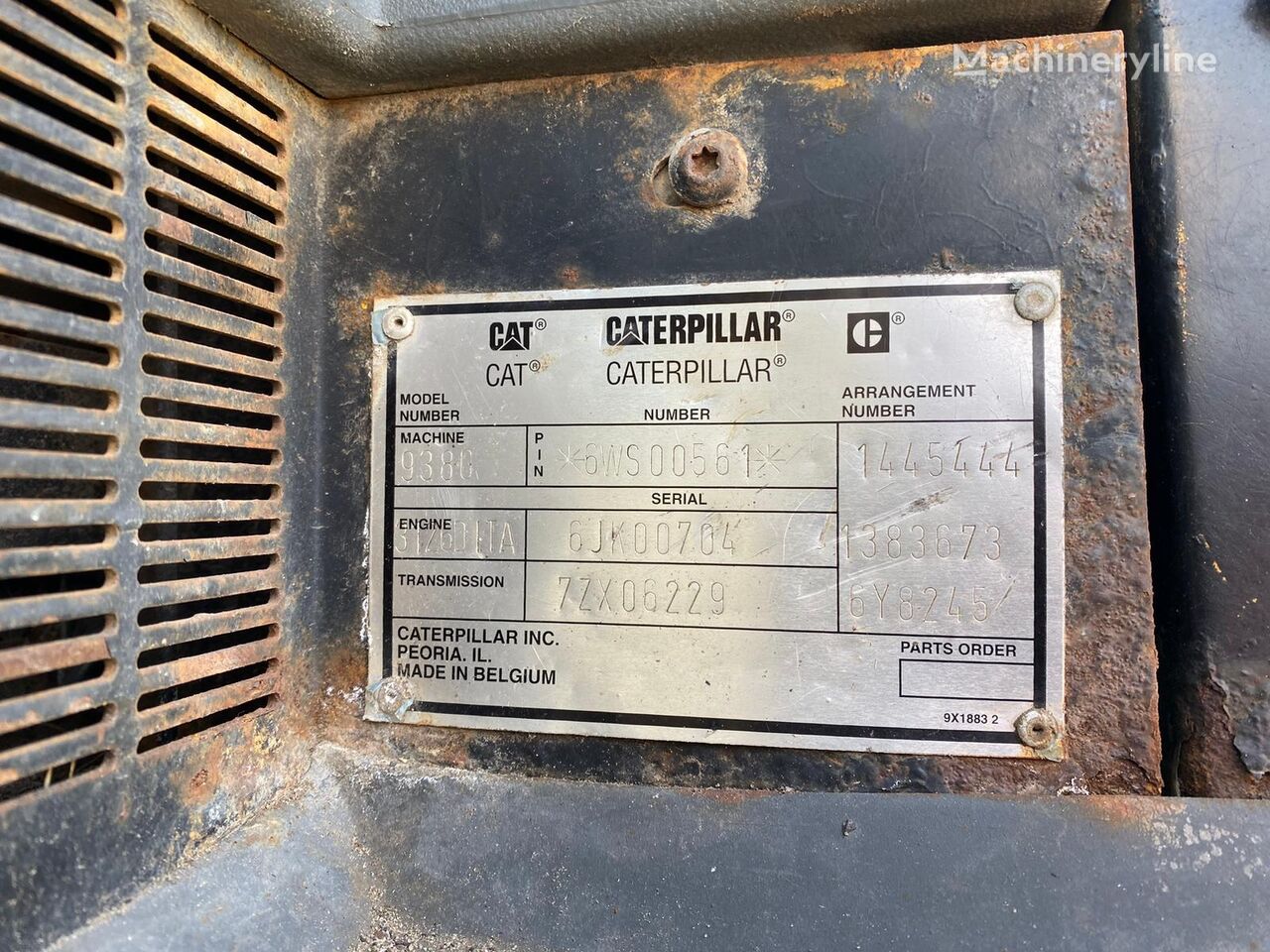 фронтальный погрузчик Caterpillar 938G