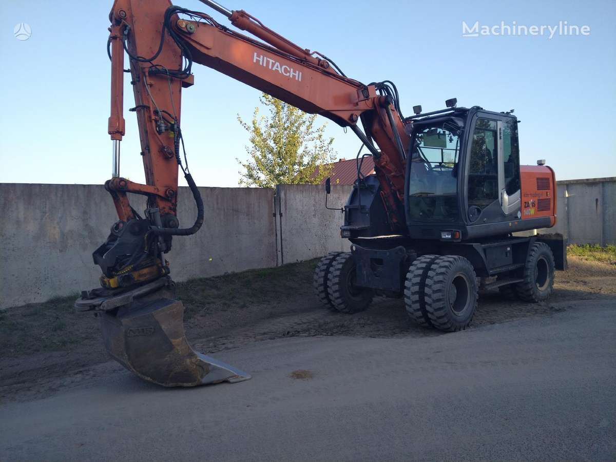 колесный экскаватор Hitachi Zx140