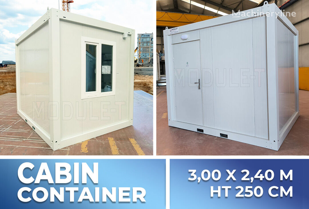 новый офисно-бытовой контейнер Module-T PORTABLE CABIN | KIOSK MODULAR OFFICE CONSTRUCTION FLATPACK