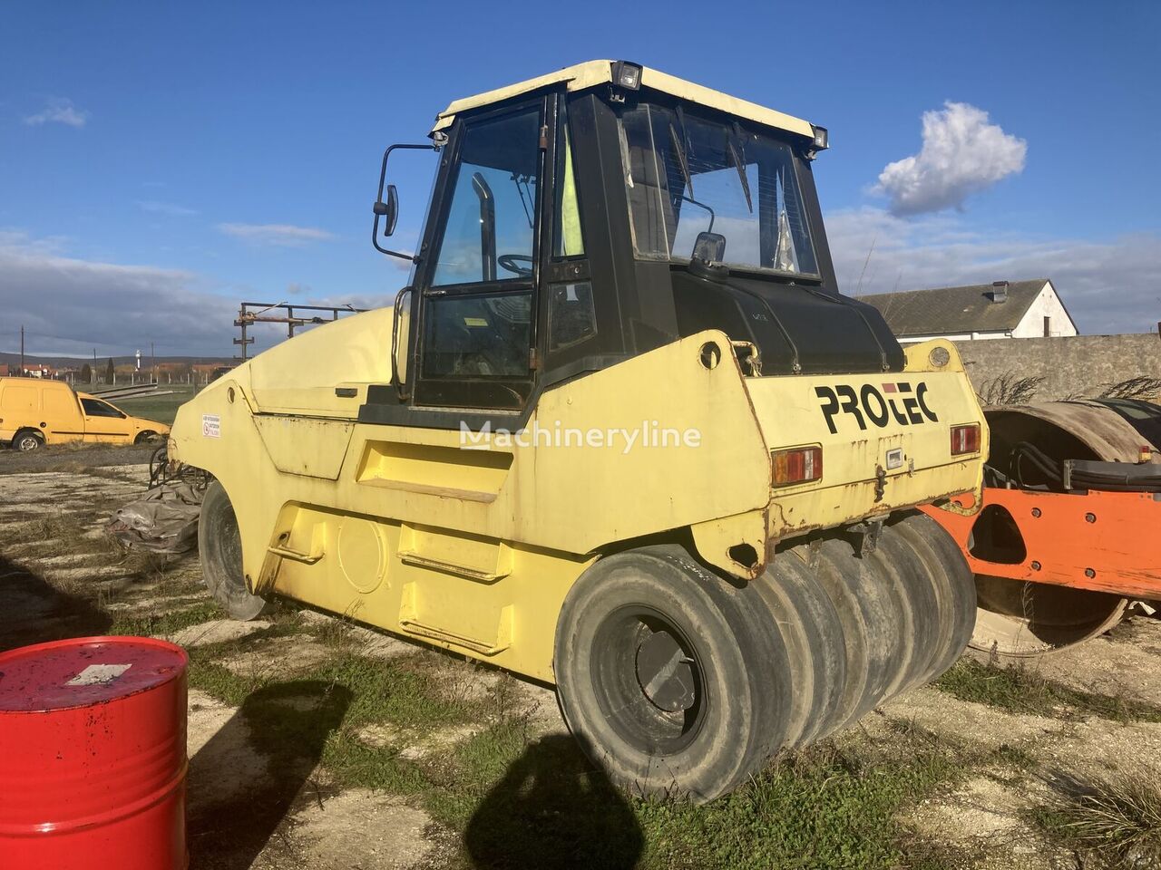 пневмоколесный каток BOMAG protec pr20